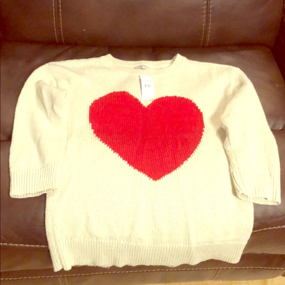 Loft sweater Valentines NWT